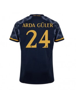 Moški Nogometna dresi replika Real Madrid Arda Guler #24 Gostujoči 2023-24 Kratek rokav